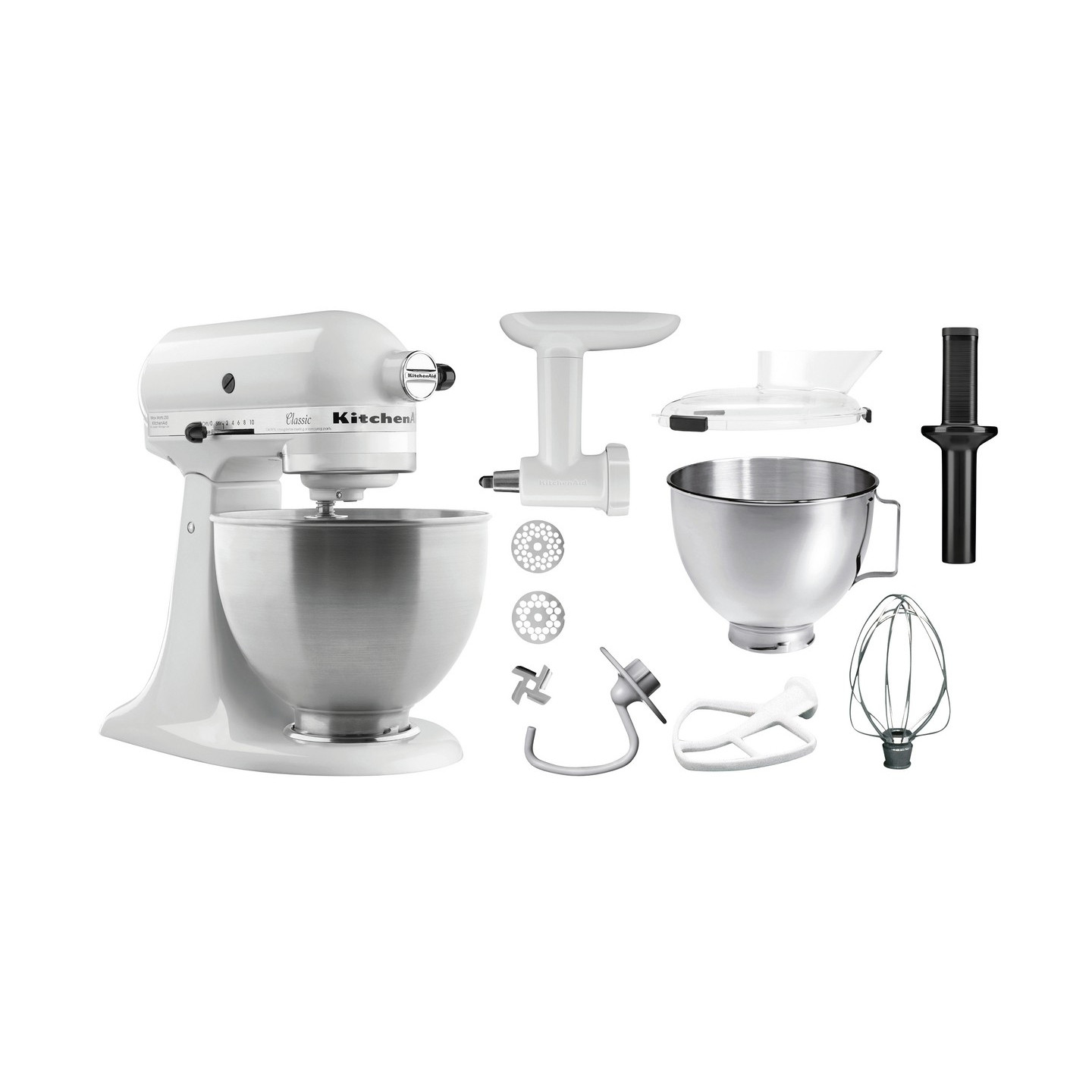 Robot pâtissier pro KitchenAid 4,28L Balnc A150097 – mondialchr.com