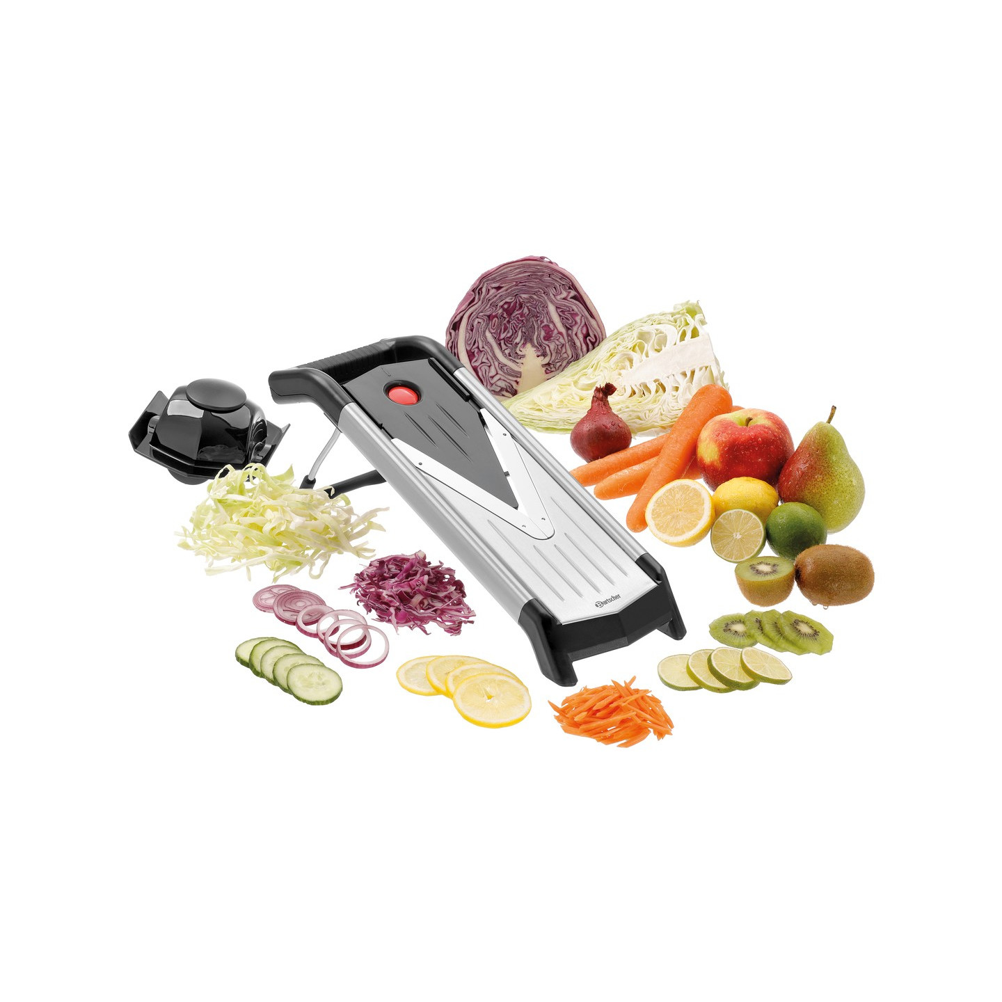 Mandoline pro inox Bartscher 500319 – Découpe précise – mondialchr.com