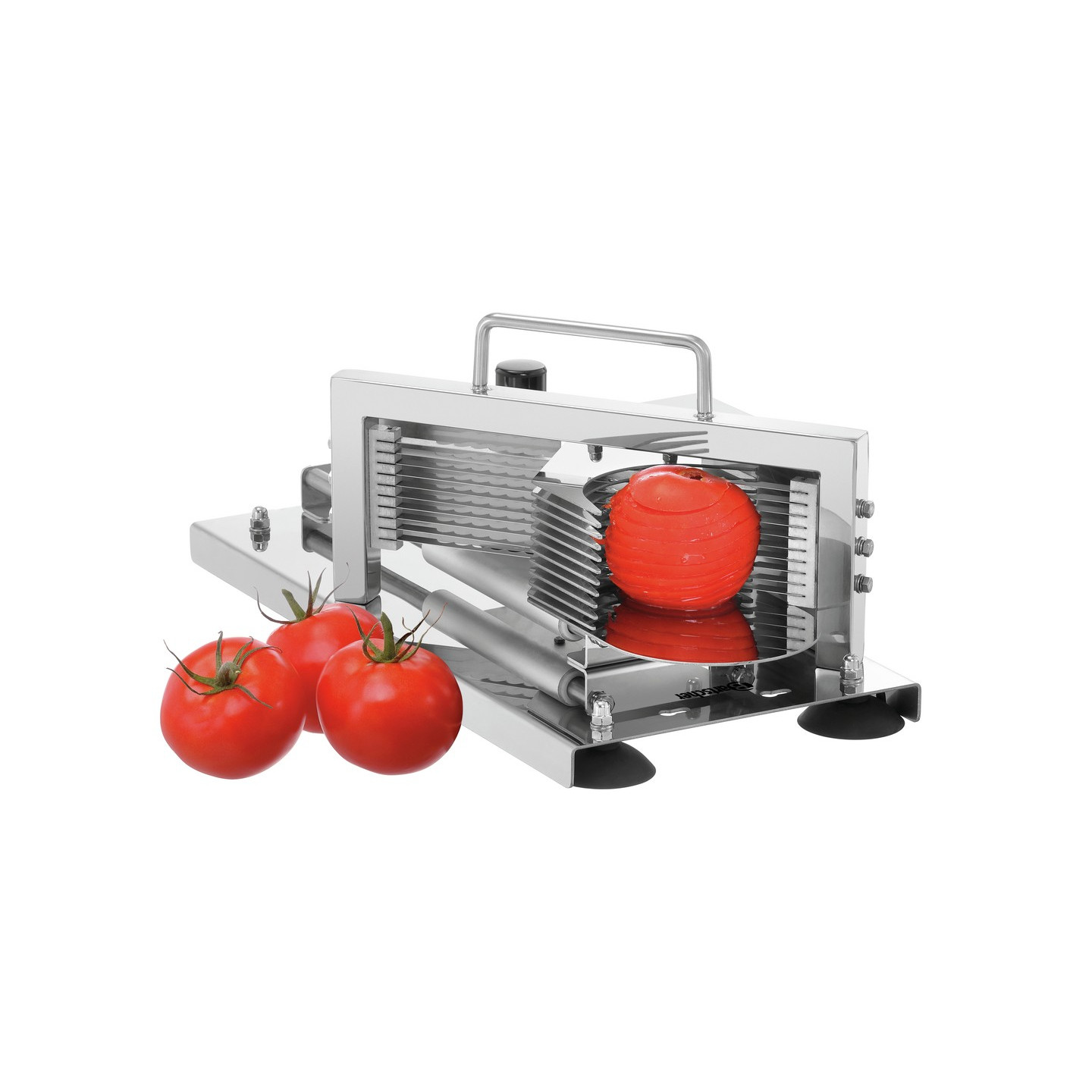Coupe-tomates professionnel Bartscher 120400 en inox – mondialchr.com