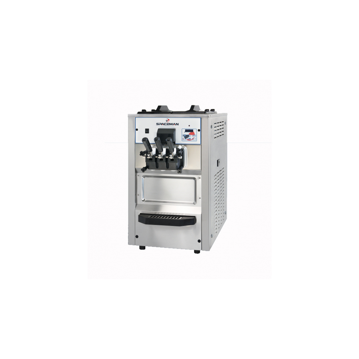 Machine à glace soft à poser 2x12L 2 parfums +1 mixte 30L/h
