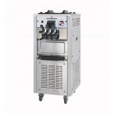 Machine à glace soft sur roulettes 2x12L 2 parfums +1 mixte 30L/h