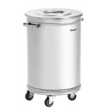 Poubelle 56L inox 860006 Bartscher Durable et pratique –mondialchr.com