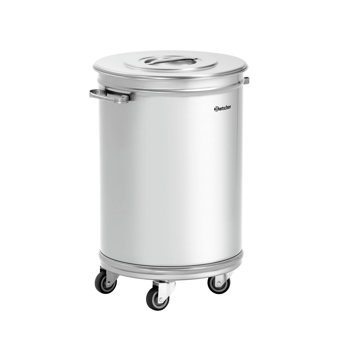 Poubelle 56L inox 860006 Bartscher Durable et pratique –mondialchr.com