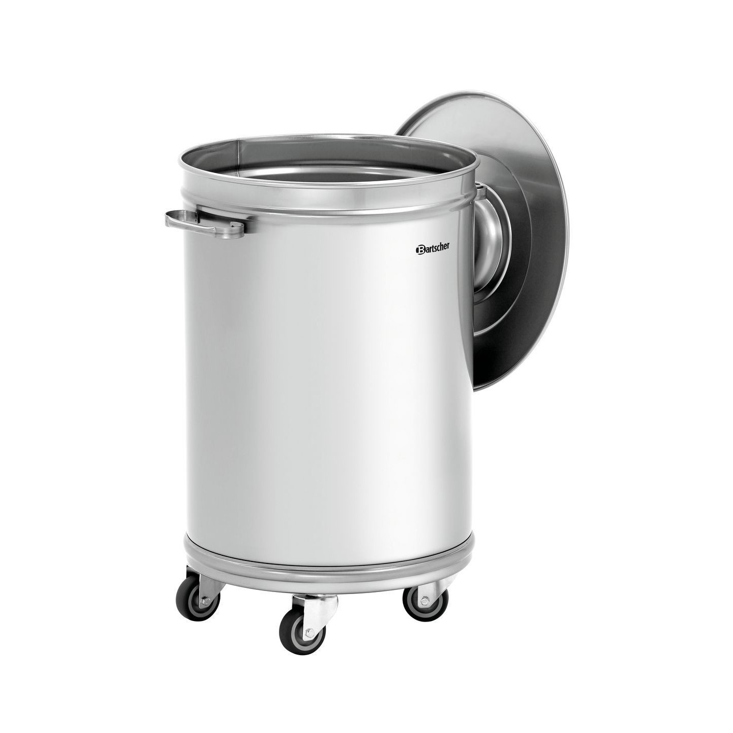 Poubelle 56L inox 860006 Bartscher Durable et pratique –mondialchr.com