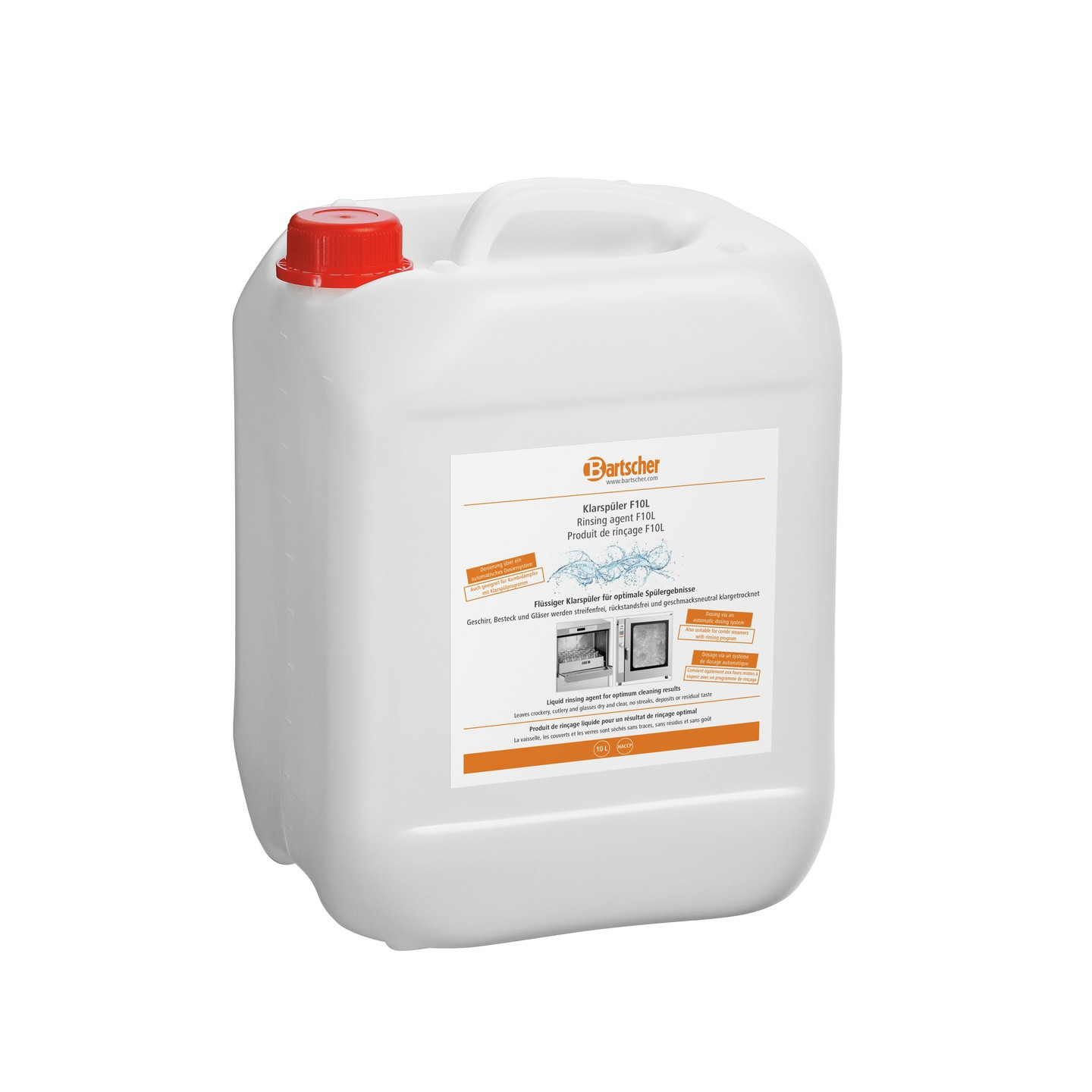 Produit de rinçage Pro 173272 Bartscher Sans traces – mondialchr.com