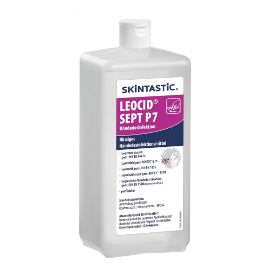 Produit désinfectant liquide pour les mains SKINTASTIC® LEOCID SEPT 173084 Bartscher - mondialchr.com