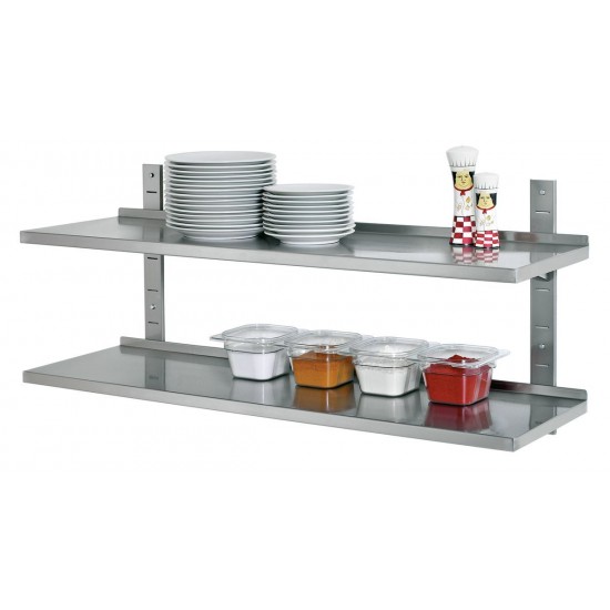 Kit étagère murale Bartscher 603012 rangement inox – mondialchr.com