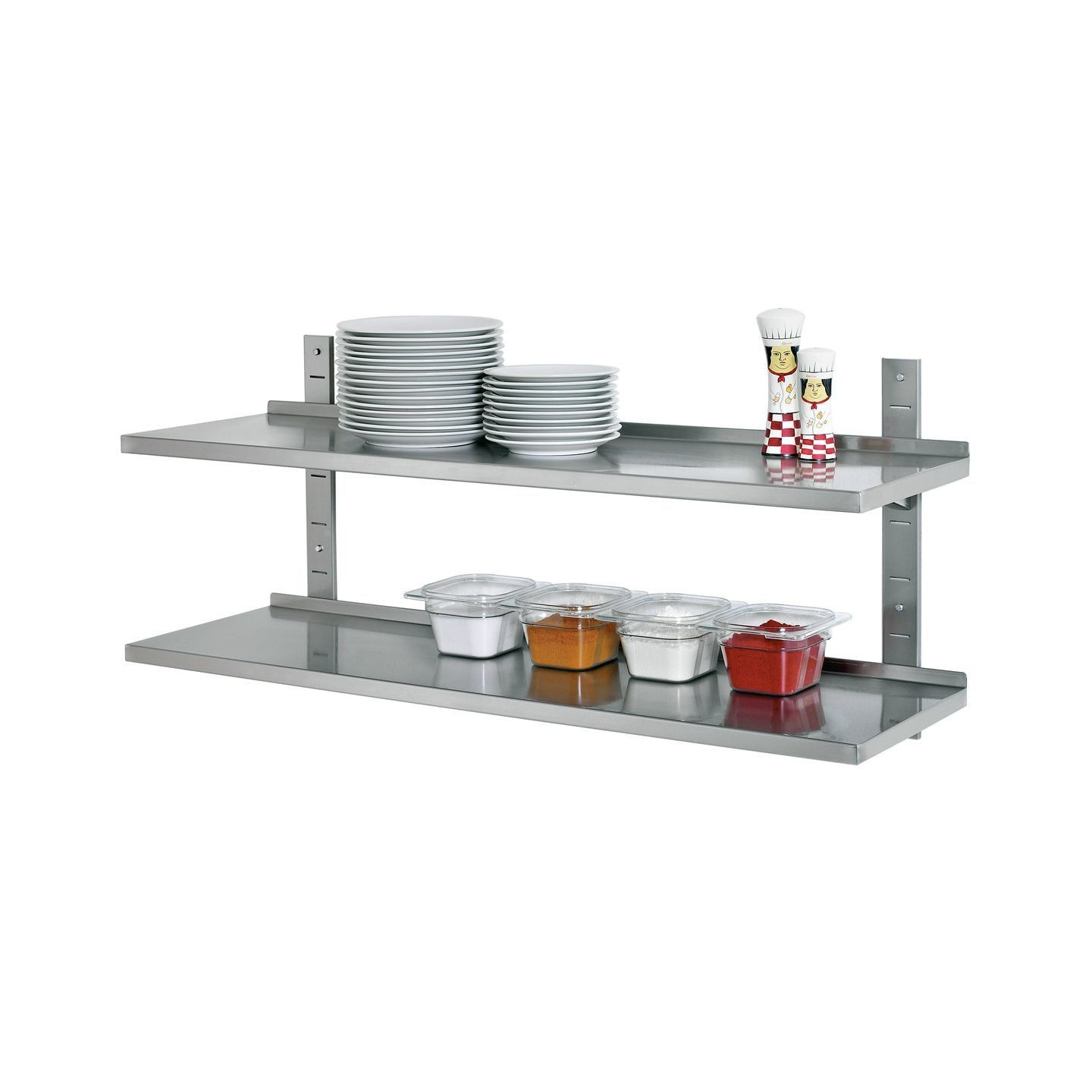 Kit étagère murale Bartscher 603012 rangement inox – mondialchr.com