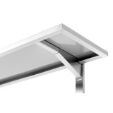 Étagère murale inox Bartscher 603004 Rangement solide – mondialchr.com