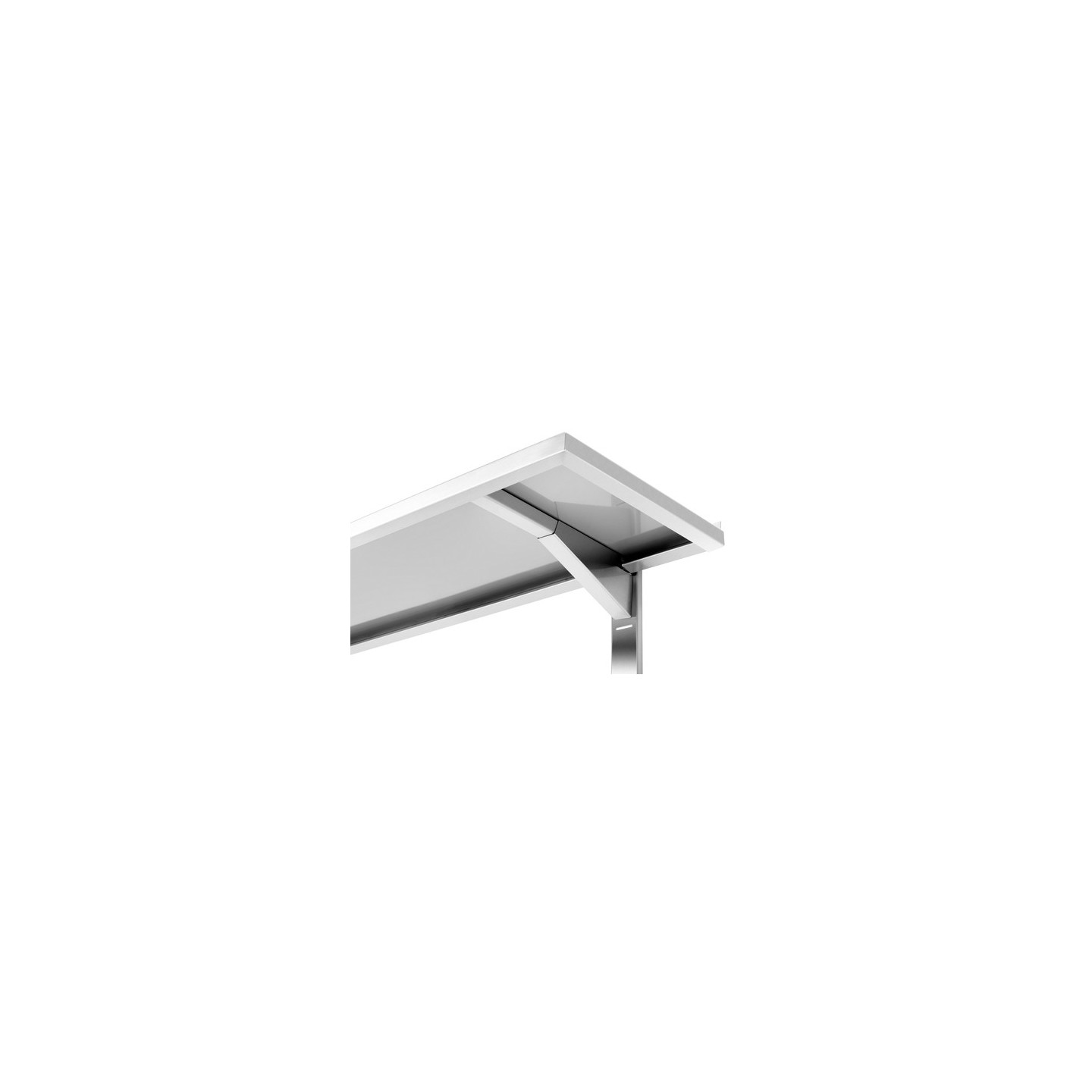 Étagère murale inox Bartscher 603004 Rangement solide – mondialchr.com