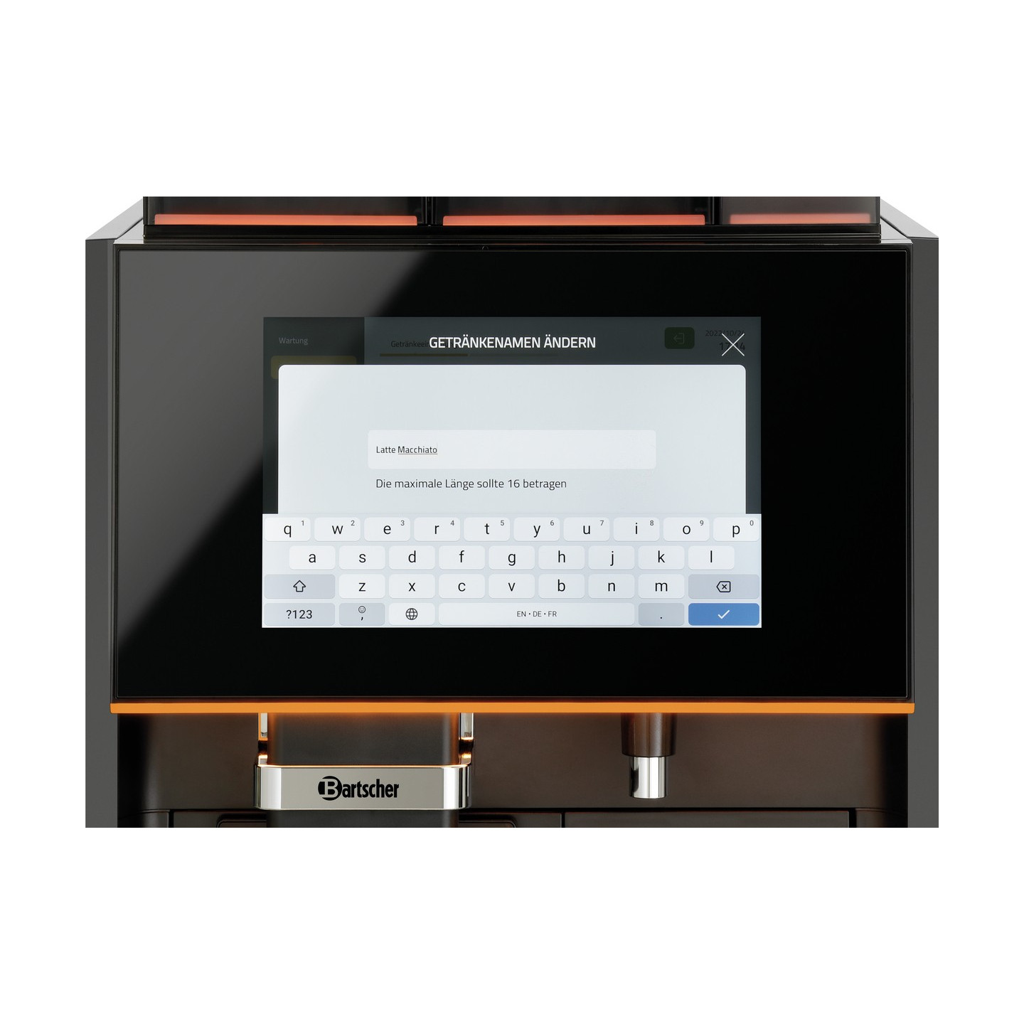 Distributeur automatique de café KV2 Premium 190086 Bartscher