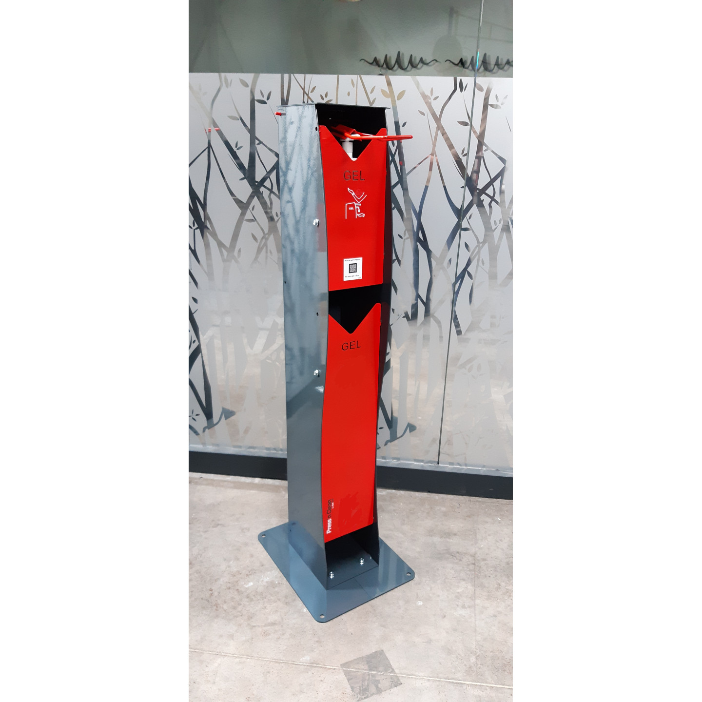 Distributeur de gel hydroalcoolique au Coude 5L Press’n Clean
