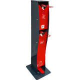 Distributeur de gel hydroalcoolique PMR à Pédale et 2 Coudes 5L Press’n Clean