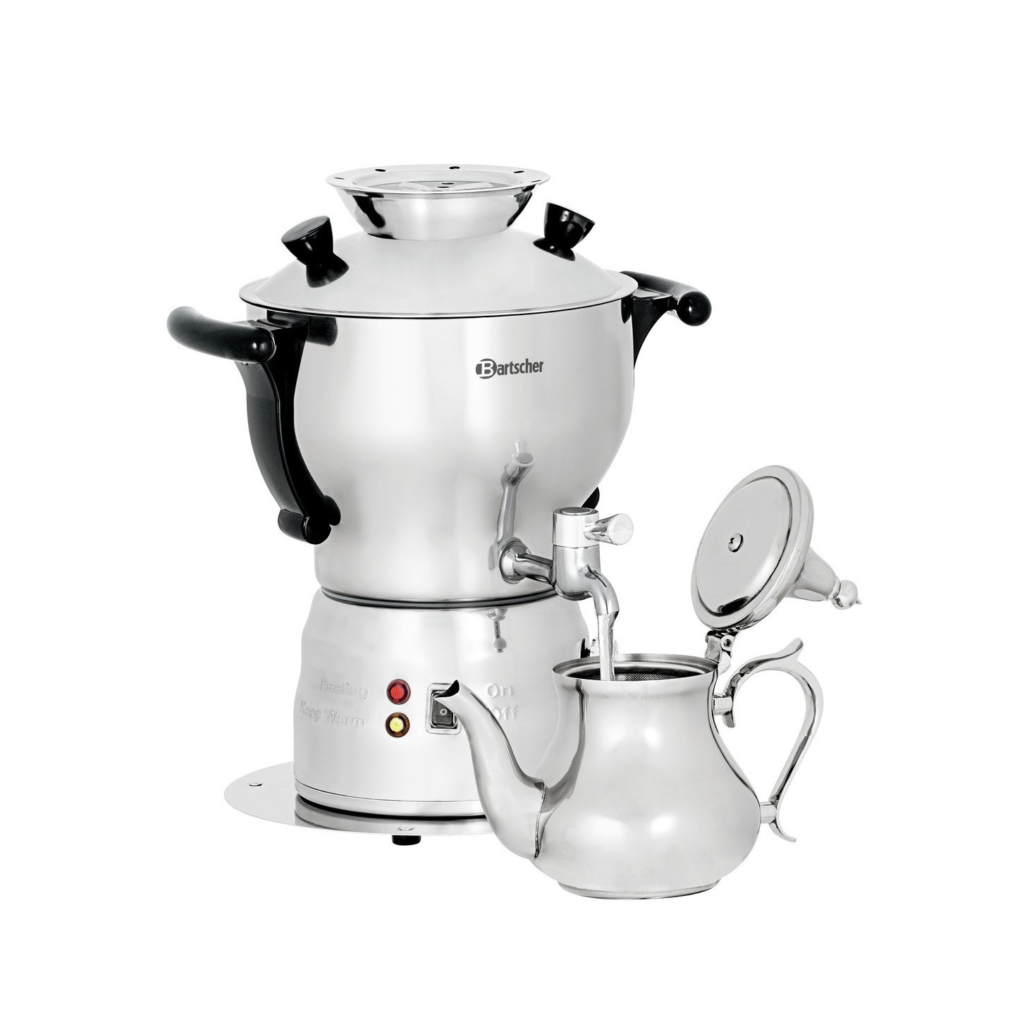 Samovar 3L-1 Bartscher 191007 Service de thé raffiné – mondialchr.com