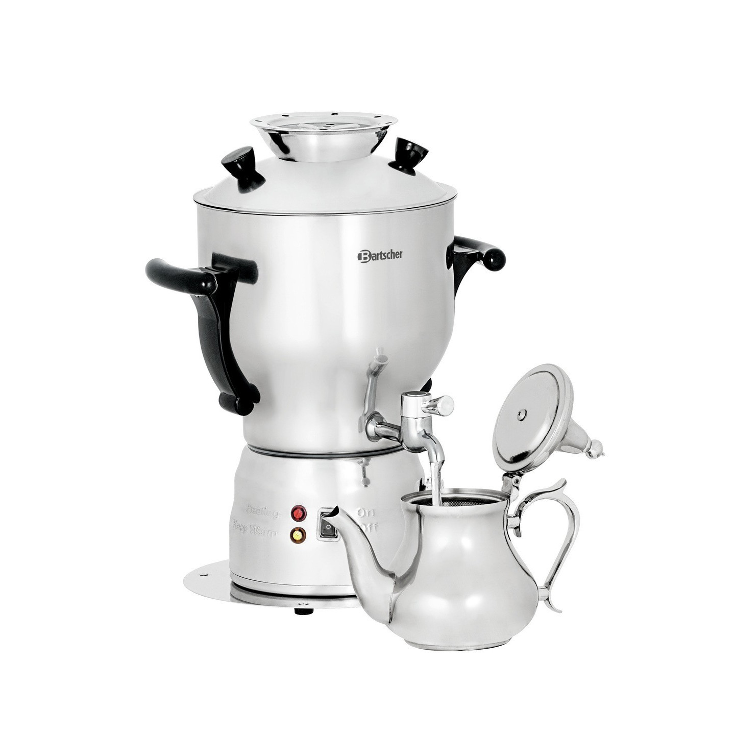 Samovar 5L Bartscher 191010 Grande capacité de thé – mondialchr.com
