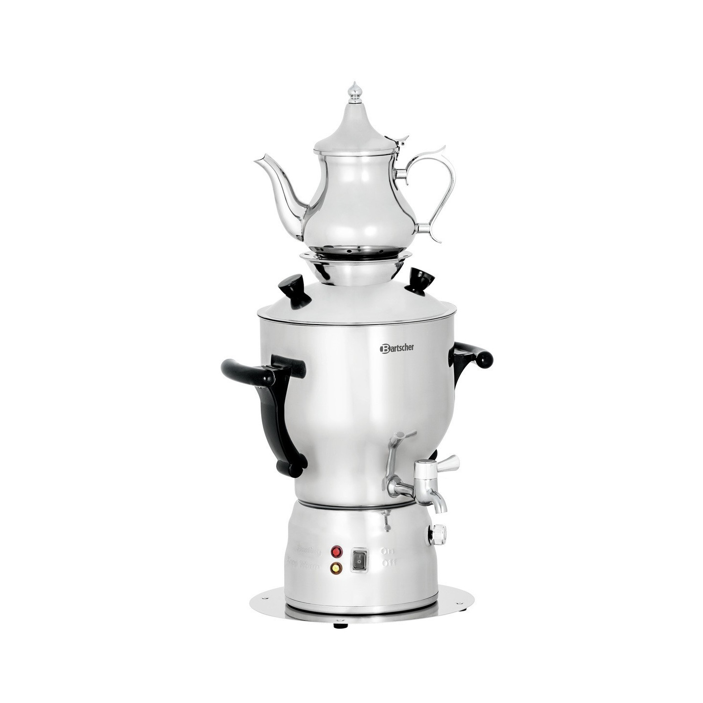 Samovar 5L Bartscher 191010 Grande capacité de thé – mondialchr.com