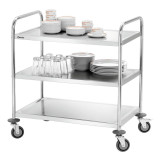 Chariot de service Bartscher A300073 Transport pratique-mondialchr.com