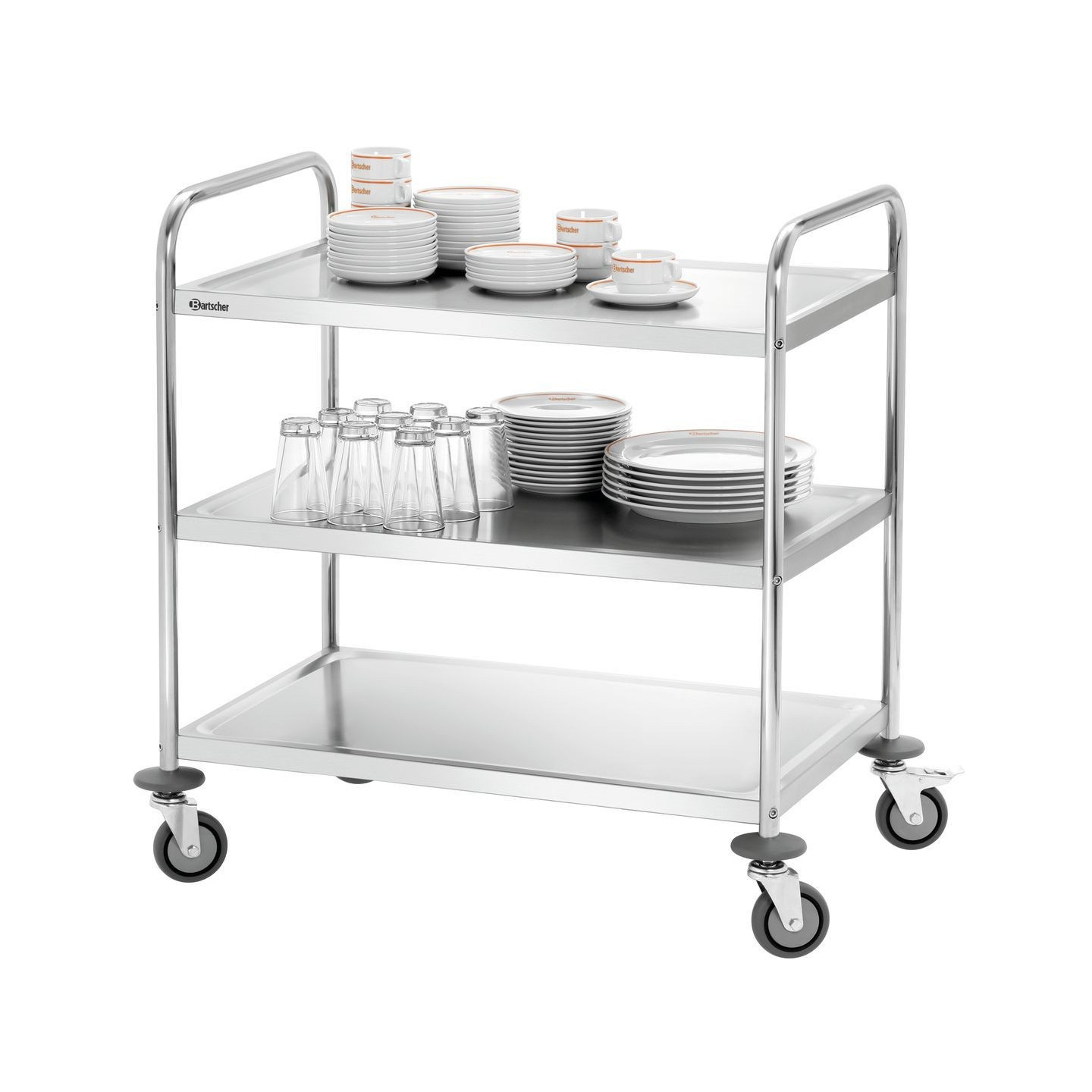 Chariot de service Bartscher A300073 Transport pratique-mondialchr.com