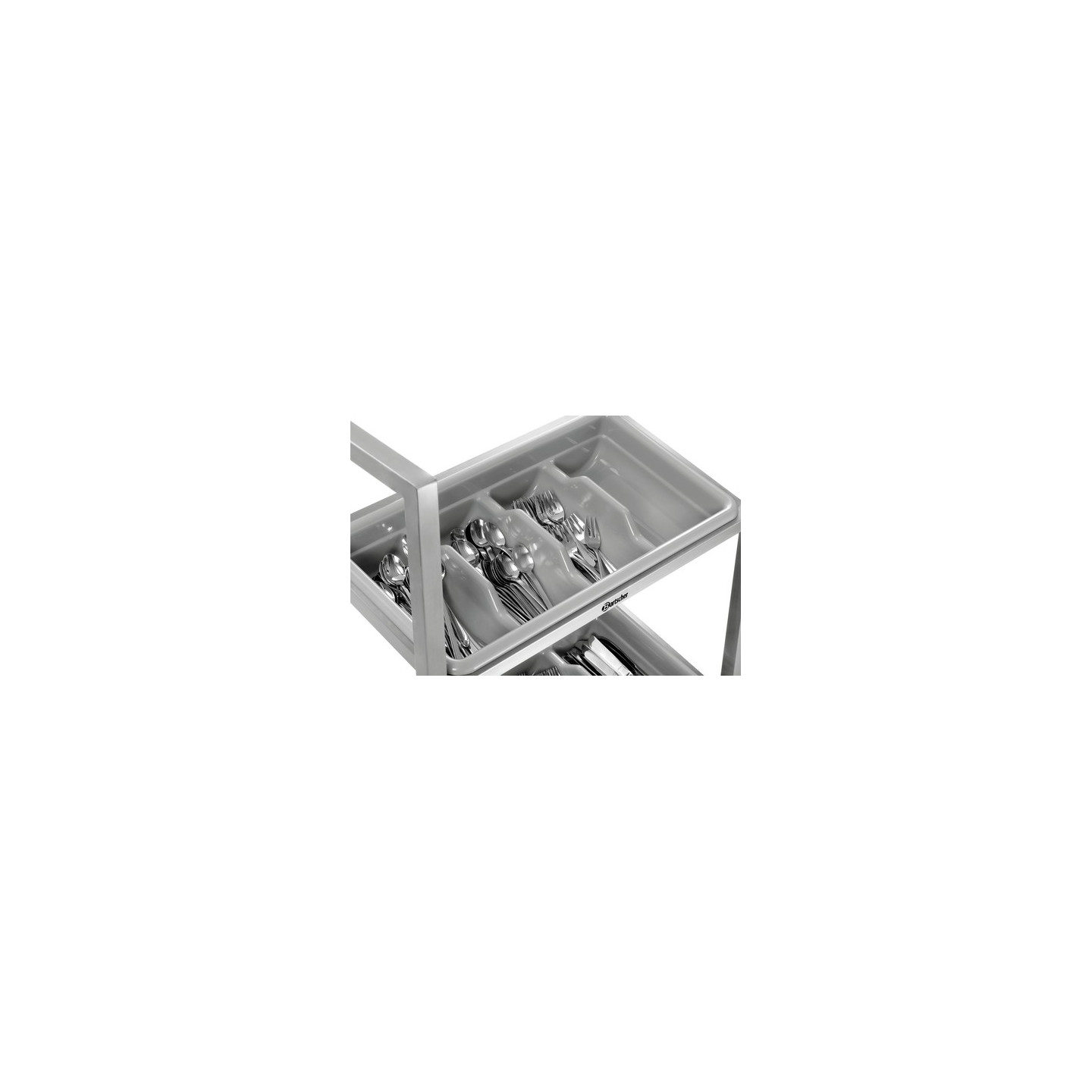 Chariot à couverts Bartscher A300111 Rangement en inox –mondialchr.com
