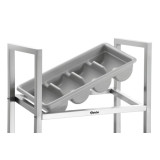 Chariot à couverts Bartscher A300111 Rangement en inox –mondialchr.com