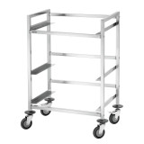 Chariot à bacs Bartscher 300064 Sécurisé et pratique – mondialchr.com