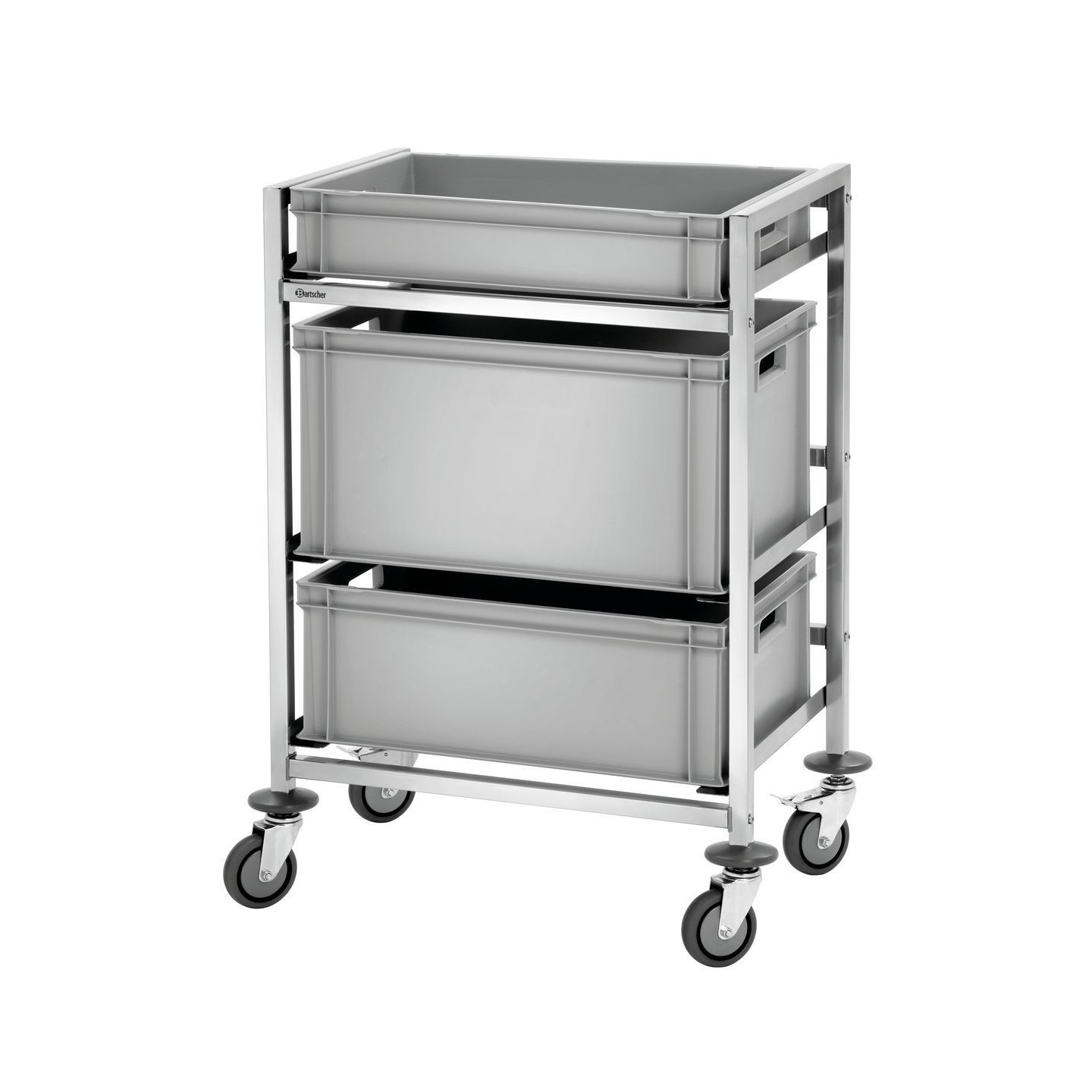 Chariot à bacs Bartscher 300064 Sécurisé et pratique – mondialchr.com
