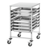 Chariot Gastronorm Bartscher 300093 Sécurisé et pratique–mondialchr.com