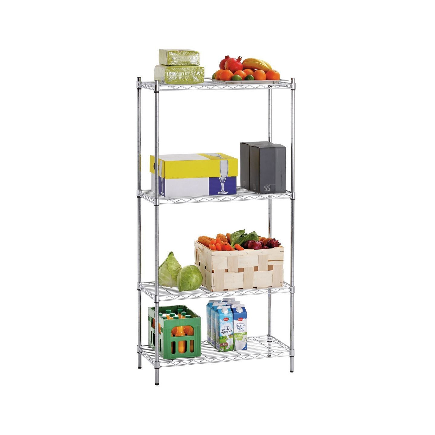 Rayonnage d'économat Bartscher 601151 Rangement robuste–mondialchr.com