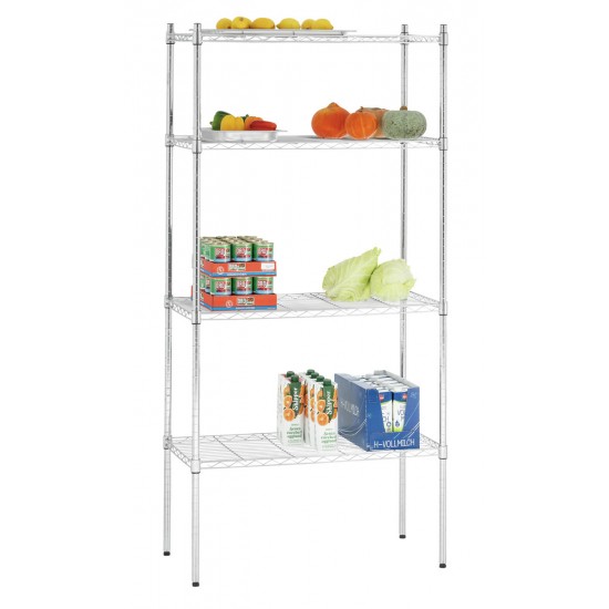 Étagère de stockage Bartscher 601282  Acier chromé – mondialchr.com