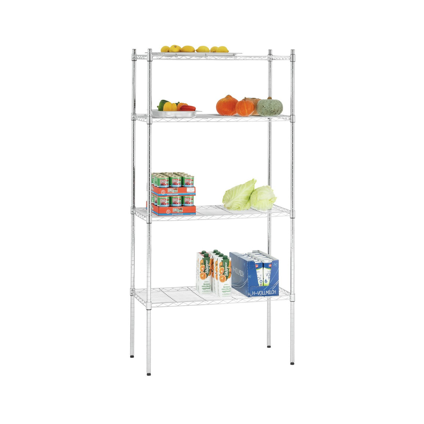 Étagère de stockage Bartscher 601282  Acier chromé – mondialchr.com