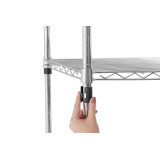 Étagère de stockage Bartscher 601282  Acier chromé – mondialchr.com