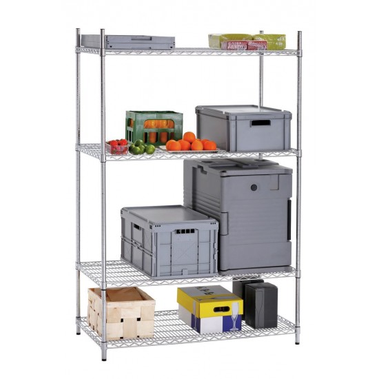 Rayonnage d'économat Bartscher 601192 Rangement robuste–mondialchr.com