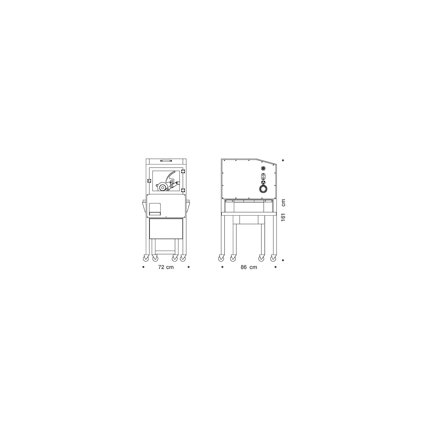 Diviseuse bouleuse automatique M50 Fruilco