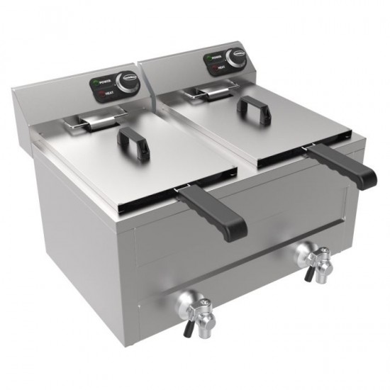 Friteuse posable électrique Combisteel 7518.0205 double-mondialchr.com