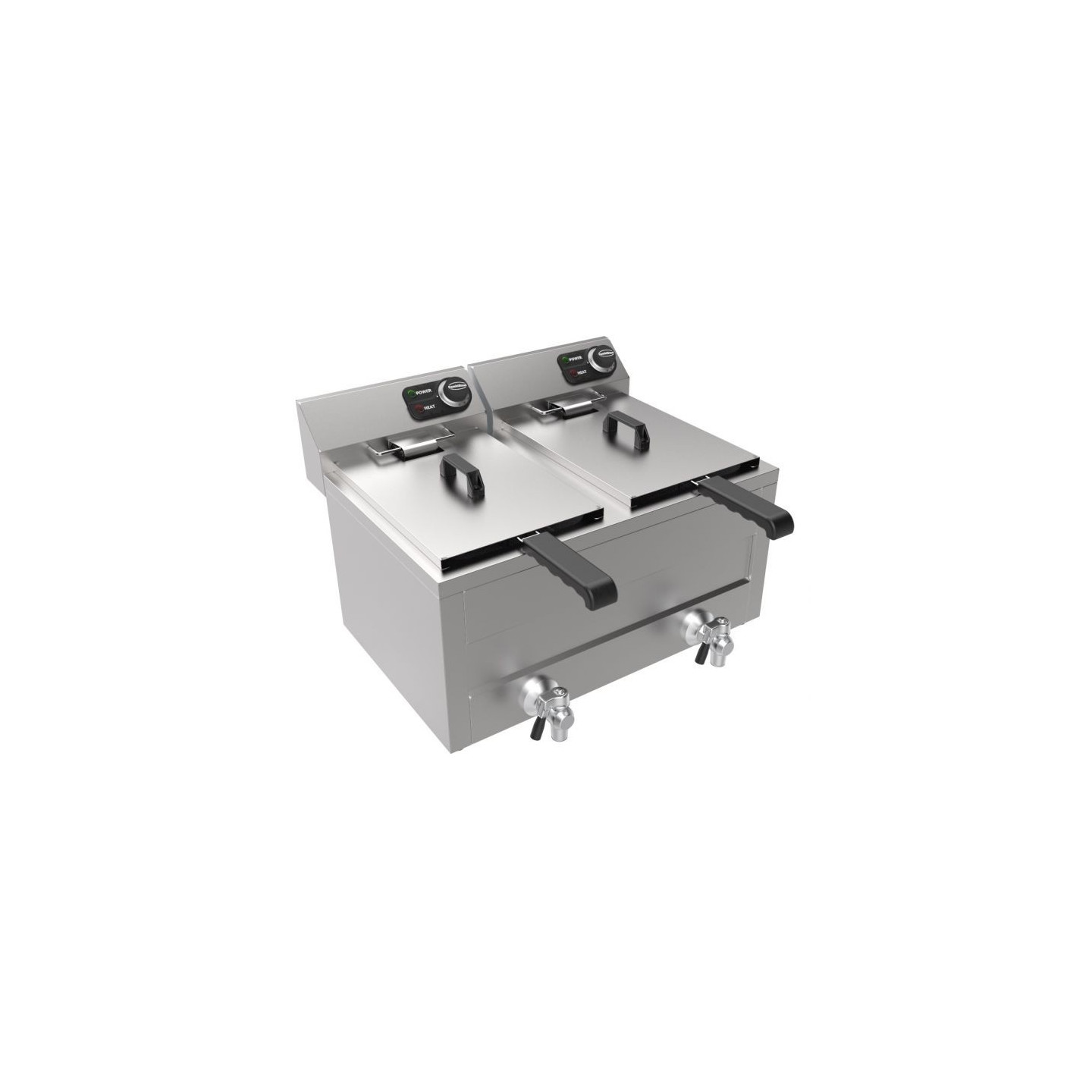 Friteuse posable électrique Combisteel 7518.0205 double-mondialchr.com