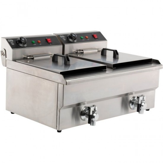 Friteuse posable électrique Combisteel 7455.1005 double-mondialchr.com