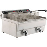 Friteuse posable électrique Combisteel 7455.1005 double-mondialchr.com