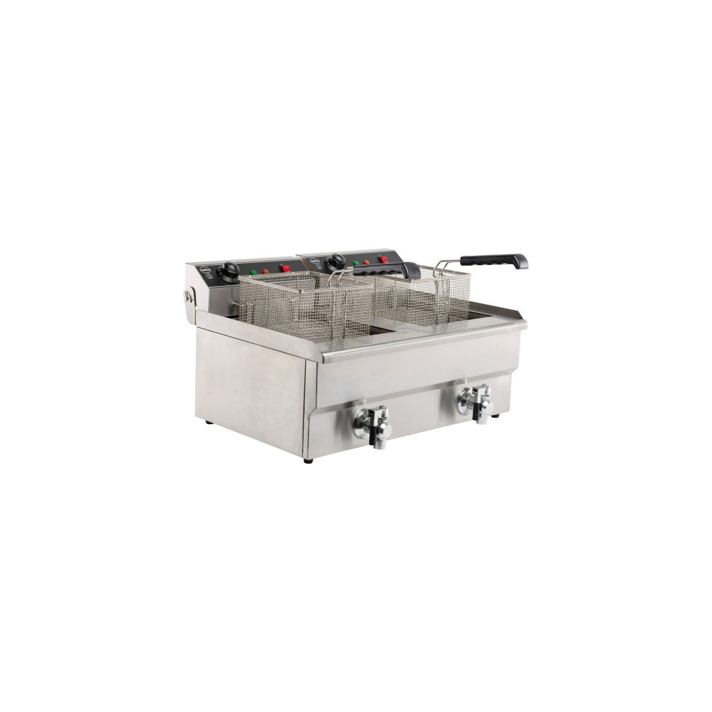 Friteuse posable électrique Combisteel 7455.1005 double-mondialchr.com