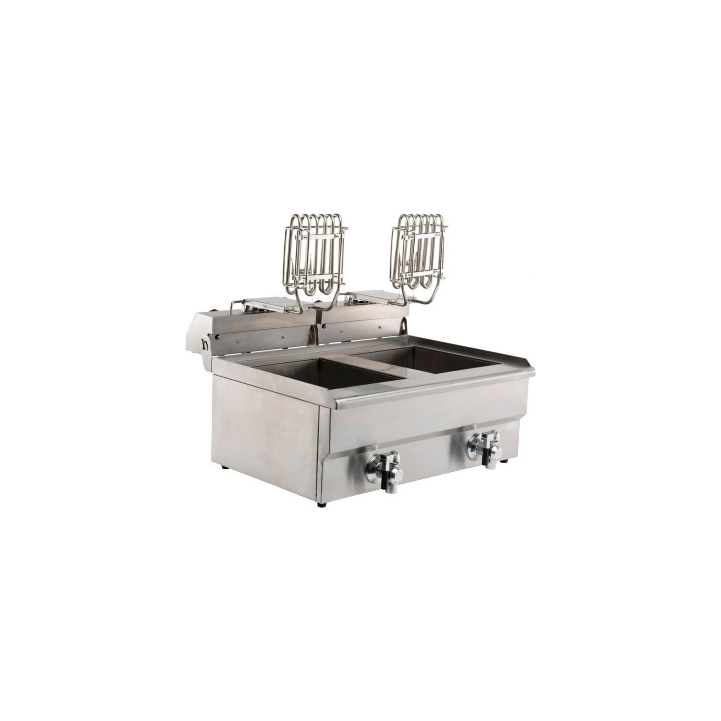 Friteuse posable électrique Combisteel 7455.1005 double-mondialchr.com