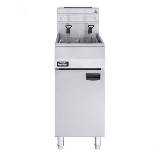 Friteuse à gaz 1x21L Combisteel 7455.0999 avec robinet -mondialchr.com