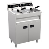 Friteuse électrique Combisteel 7455.0985 double cuve - mondialchr.com