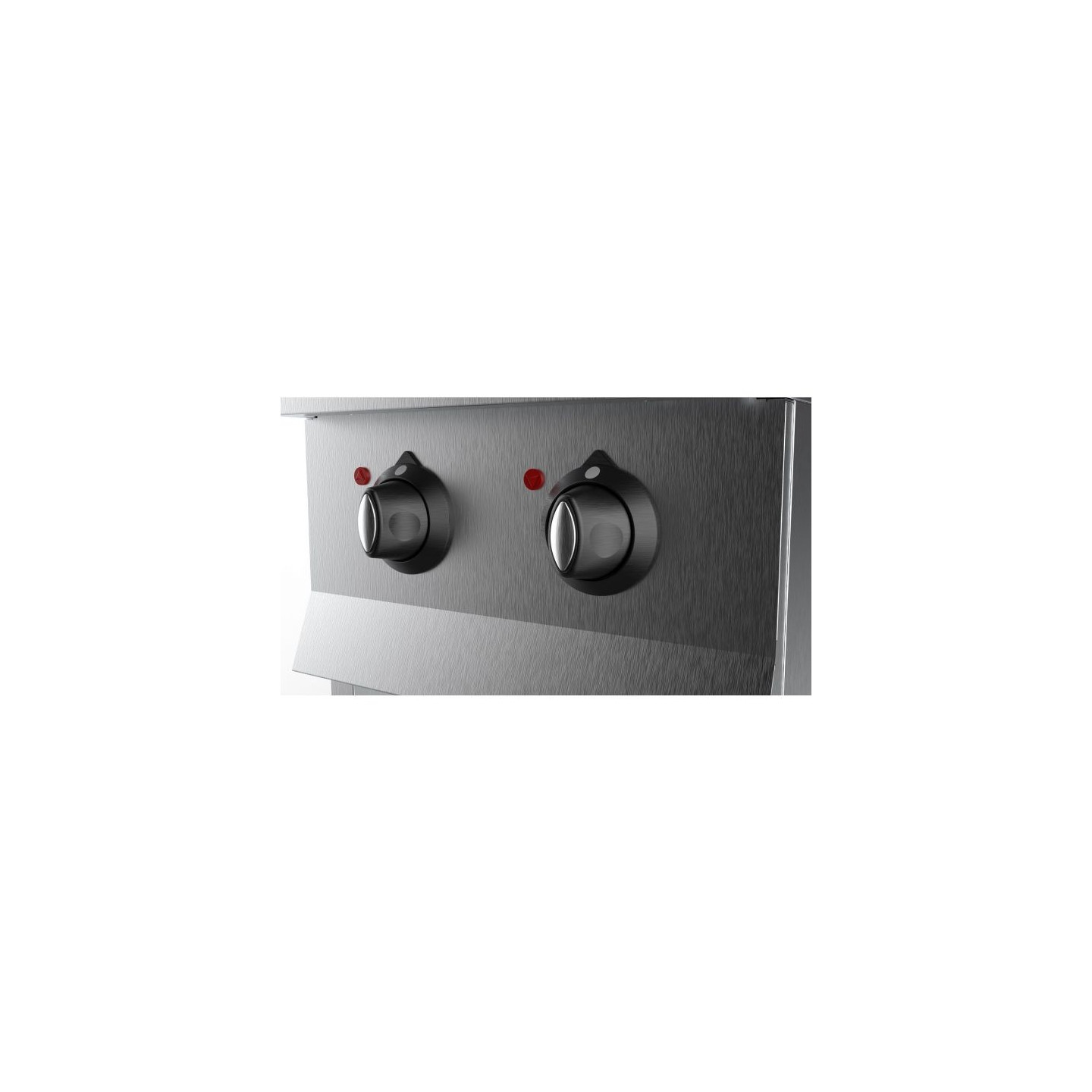 Cuisinière à gaz 2 brûleurs Combisteel 7333.2000 - mondialchr.com