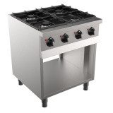 Cuisinière à gaz 4 brûleurs Combisteel 7333.2005 pro - mondialchr.com