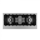 Cuisinière à gaz 3 brûleurs Combisteel 7003.0910 - mondialchr.com