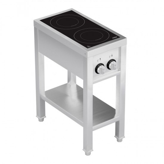 Cuisinière induction 2 zones Combisteel 7505.0030 - mondialchr.com