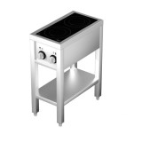 Cuisinière induction 2 zones Combisteel 7505.0030 - mondialchr.com