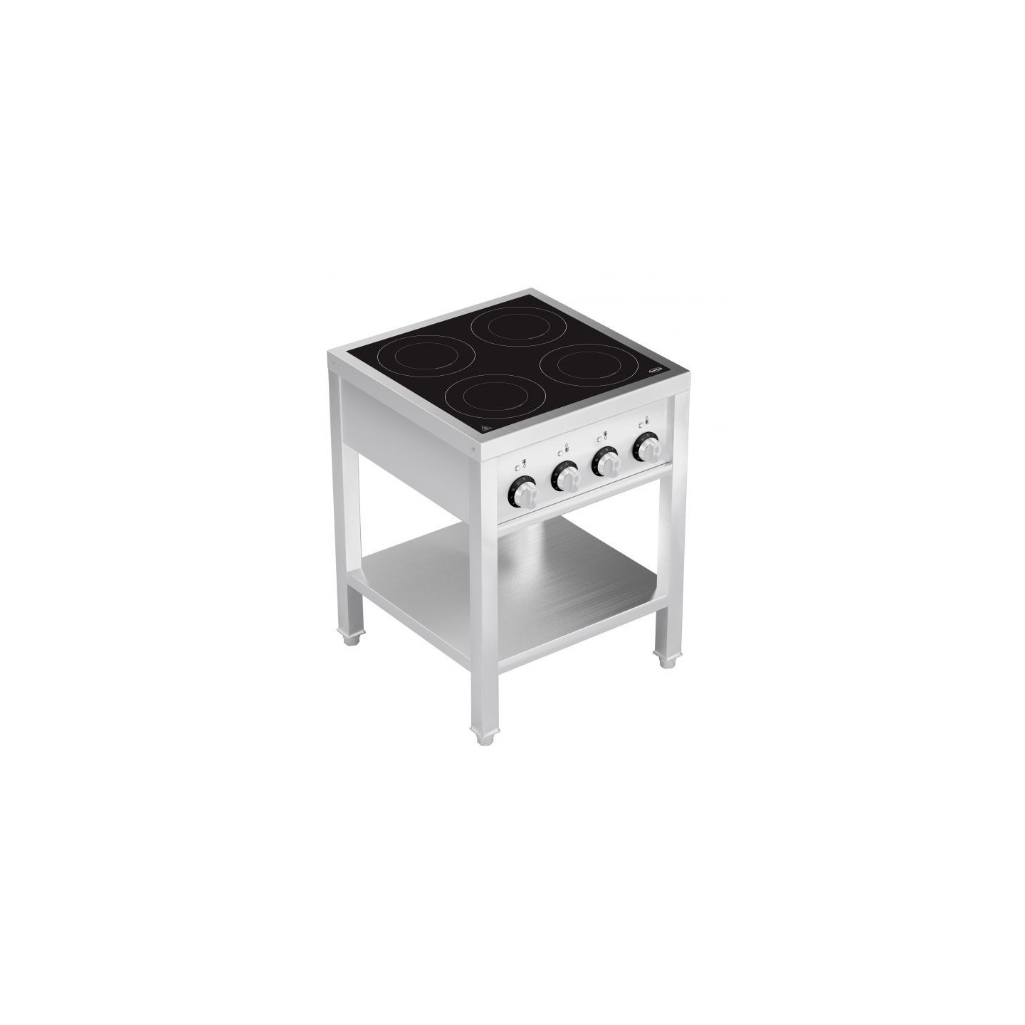 Cuisinière induction 4 zones Combisteel 7505.0035 - mondialchr.com
