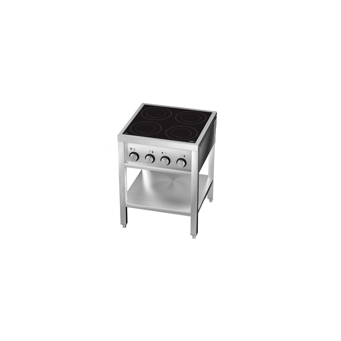Cuisinière induction 4 zones Combisteel 7505.0035 - mondialchr.com