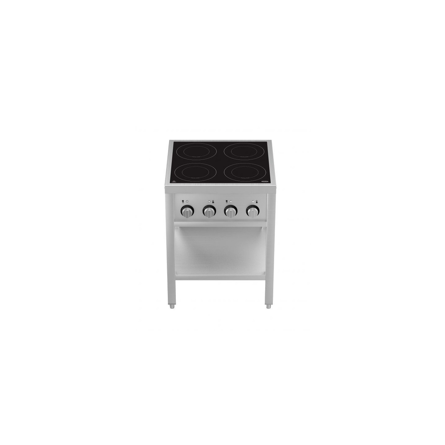 Cuisinière induction 4 zones Combisteel 7505.0035 - mondialchr.com