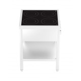 Cuisinière induction 4 zones Combisteel 7505.0035 - mondialchr.com
